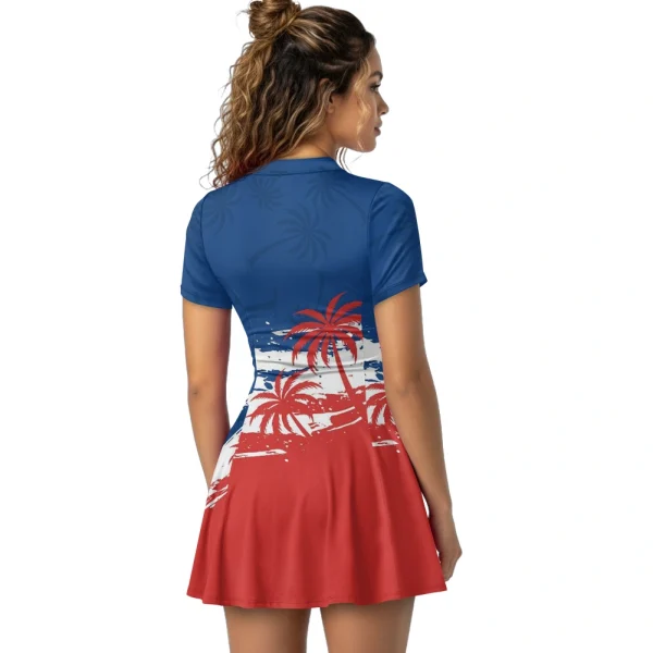 Pickleall Short Sleeve Dress Suit