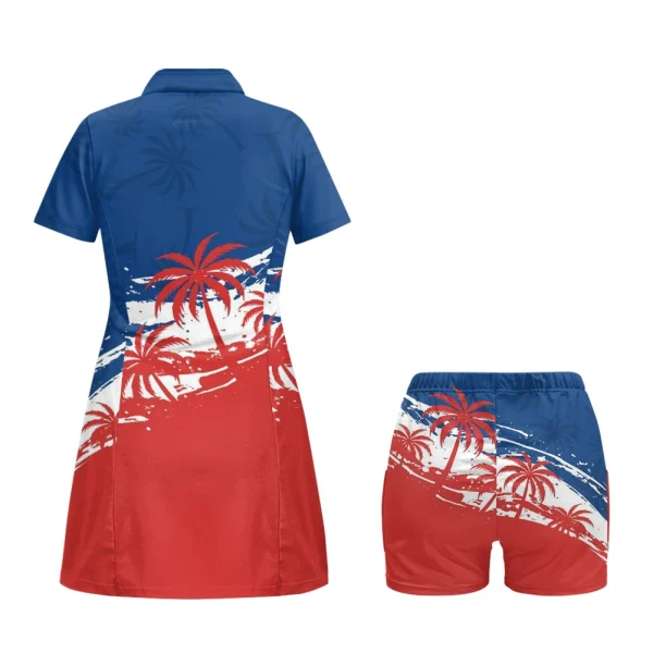 Pickleall Short Sleeve Dress Suit