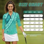 Pickleall Women's 3/4 Sleeve Top