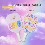 PICKLEALL Fiberglass Pickleball Paddle — Cushioned Anti-Slip Grip, Lightweight, Single Paddle