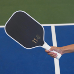 PICKLEALL EZ Power Pickleball Paddle — 16 mm Raw Carbon Face, PP Honeycomb Core, Lightweight, Spin & Control (Black)