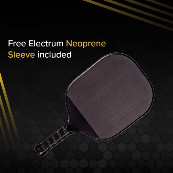 PICKLEALL Carbon Fiber Pickleball Paddle — Polypropylene Honeycomb Core, Lightweight, Textured Surface for Spin & Power