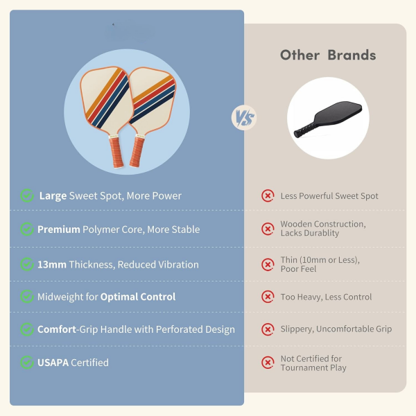 PICKLEALL Pickleball Set — 2 Graphite/Fiberglass Paddles, 4 Balls, Portable Carry Bag (Beginners/Adults)