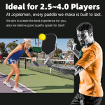 PICKLEALL Carbon Fiber Pickleball Paddle — 16 mm Polymer Core, Textured Surface for Spin & Control