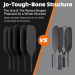 PICKLEALL Carbon Fiber Pickleball Paddle — 16 mm Polymer Core, Textured Surface for Spin & Control