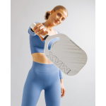 PICKLEALL CPX Max Elongated Pickleball Paddle — Raw T700 Carbon Face, 14 mm PP Honeycomb Core, Tennis-Style Comfort Grip