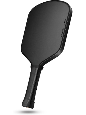 PICKLEALL T700 Carbon Pickleball Paddle — Full-Foam Core, Hybrid Shape, Textured Surface for Control (Black)