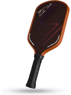 PICKLEALL T700 Carbon Pickleball Paddle — Polymer Honeycomb Core, Textured Surface for Spin & Control