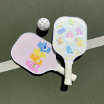 PICKLEALL Fiberglass Pickleball Paddle — Cushioned Anti-Slip Grip, Lightweight, Single Paddle