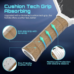 PICKLEALL T700 Carbon Pickleball Paddle — 16 mm PP Honeycomb Power Core, Includes Lead Tape for Custom Balance & Spin