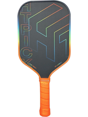 PICKLEALL T700 Raw Carbon Pickleball Paddle — 16 mm Honeycomb Core, Edgeless, Spin-Optimized Control (Rainbow)