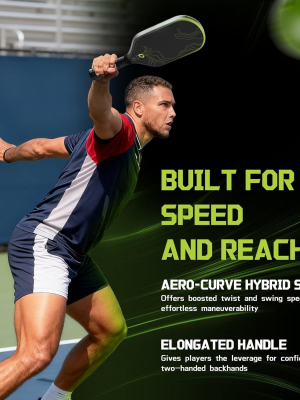 PICKLEALL T700 Carbon Fiber Pickleball Paddle — 16 mm Gen3 Hybrid Polymer-Foam Core, Balanced Power & Control