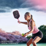 PICKLEALL Carbon Fiber Pickleball Paddle — Polymer Honeycomb Core, Lightweight, Cushioned Grip (Gift-Ready)