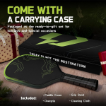 PICKLEALL T700 Carbon Fiber Pickleball Paddle — 16 mm Gen3 Hybrid Polymer-Foam Core, Balanced Power & Control