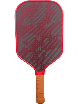 PICKLEALL Carbon Fiber Pickleball Paddle — High-Grit Face, 16 mm PP Honeycomb Core, Thermoformed Elongated Shape