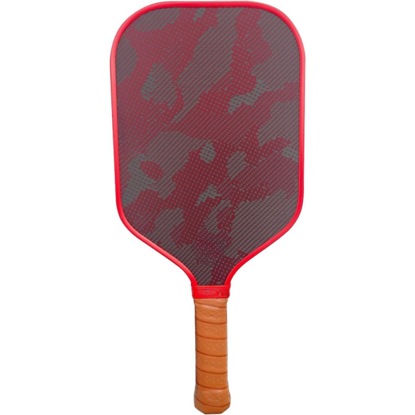 PICKLEALL Carbon Fiber Pickleball Paddle — High-Grit Face, 16 mm PP Honeycomb Core, Thermoformed Elongated Shape
