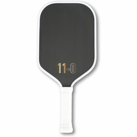 PICKLEALL EZ Power Pickleball Paddle — 16 mm Raw Carbon Face, PP Honeycomb Core, Lightweight, Spin & Control (Black)