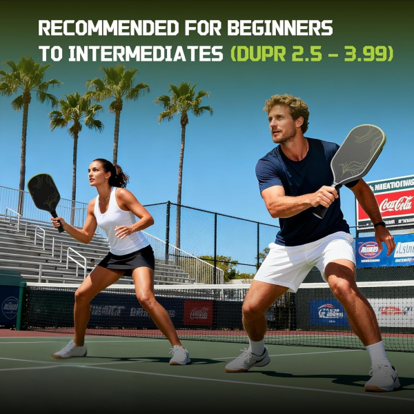 PICKLEALL T700 Carbon Fiber Pickleball Paddle — 16 mm Gen3 Hybrid Polymer-Foam Core, Balanced Power & Control