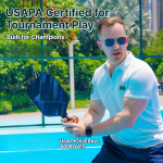 PICKLEALL Pickleball Paddles Set of 2 — Fiberglass Face, 16 mm Polymer Honeycomb Core, ~8 oz Lightweight, Elongated Anti-Slip Grip