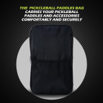 PICKLEALL Pickleball Set — 2 T700 Carbon Fiber Paddles with Graphite-Grip, 4 Balls, Carry Bag (Beginners/Pros)