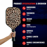 PICKLEALL Carbon Fiber Pickleball Paddle — Lightweight, Textured Surface for Spin, Sure-Grip Handle (Evo-Lite)